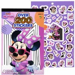 Minnie Bowtique 4 Sheet Foil Cover Sticker Pad, 200+ Stickers