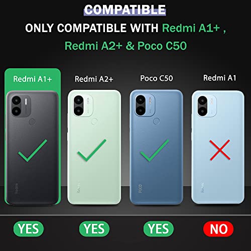 Image of TheGiftKart Crystal Clear Back Cover Case for Mi Poco C50 / C51 / Redmi A1 Plus / A2 Plus | Shockproof Soft TPU Case | Cushioned Edges for Ultimate Protection Back Cover Case (TPU, Transparent)