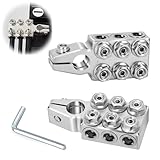 Battery Terminal Connector,12-Way Clamps 8AWG up to 4/0(XL) AWG Gauge, Positive and Negative (+/-)(Pair) for SAE/DIN/EN Tapered Top Post