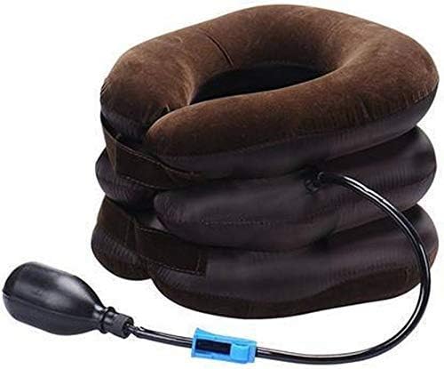 SHOPPO SHOP Health care Cervical Neck Traction Air Bag With 3 Layer Inflatable Pillow For Neck Support And Relaxation