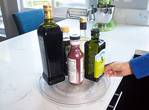 Kitchen Spaces Clear Turntable Lazy Susan Turntable, Kitchen Organizer, Trendy Home Décor, Easy Cabinet Organization #TOP1