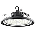 AIKVSXER LED High Bay Lights 180W UFO Shop Lights 32400LM 6000K Commercial Bay Lighting FixtureIP65 5ft Cable Plug & Play for Warehouse Factory Garage Workshop Barn 1 Pack