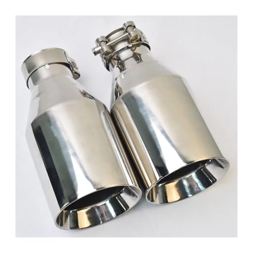 Embout de pot d'échappement inox 51mm brillant pour magnifier l'arrière de votre auto
