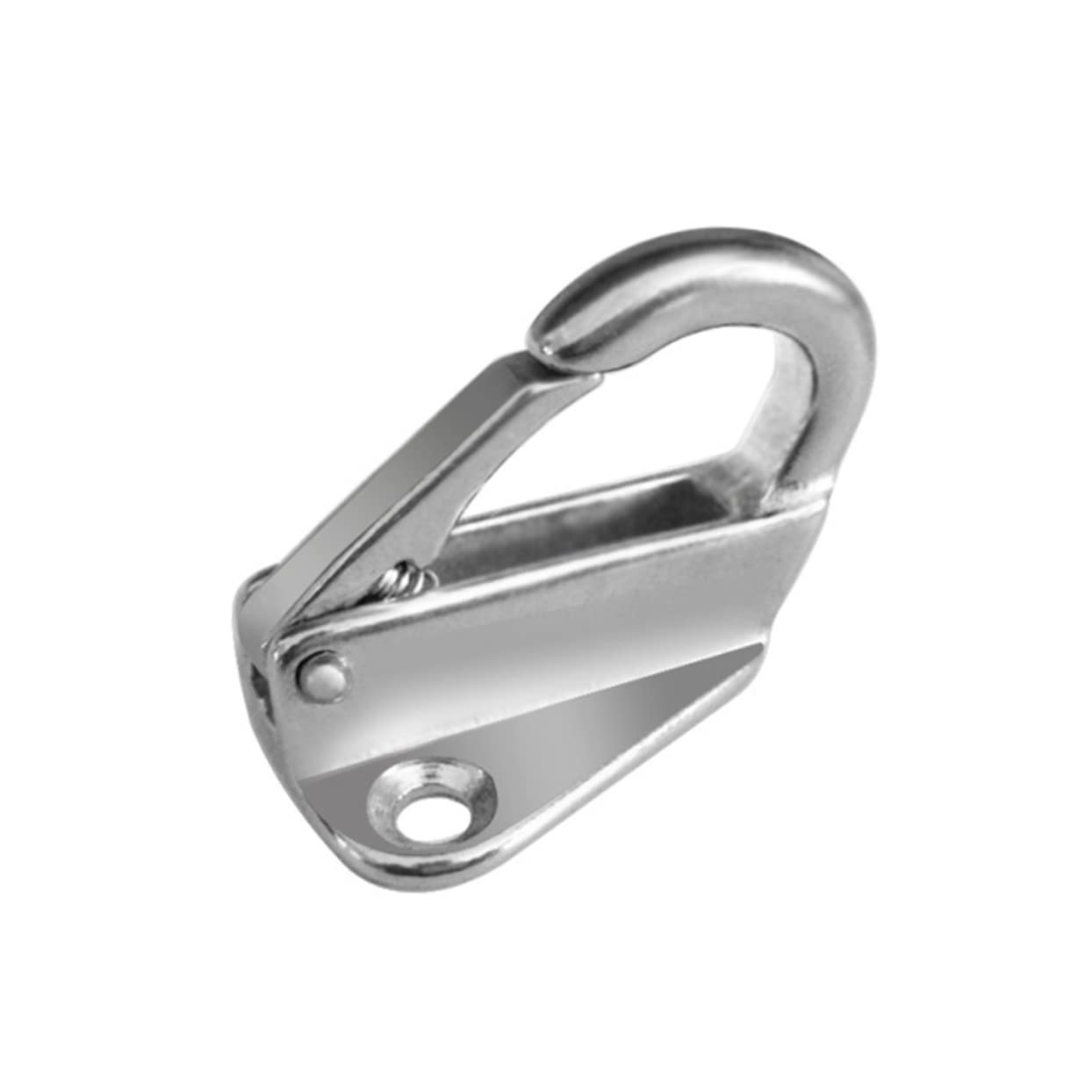 Mipcase Stainless Steel Spring Hook for Boat Marine Hooks Tubing Rope Attachment for Pontoon