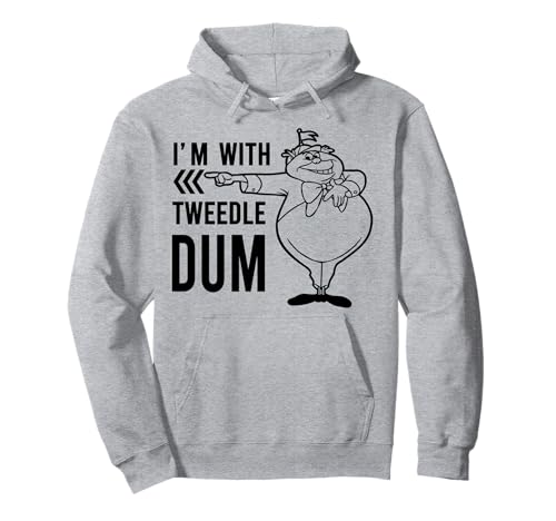 Sweat à capuche Disney Alice Tweedledum le cadeau idéal pour fan