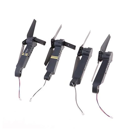 Générique Ensemble Bras Axe de Pièces de Rechange du Quadricoptère E58/JY019 avec Le Moteur et l'hélice pour Remplacement