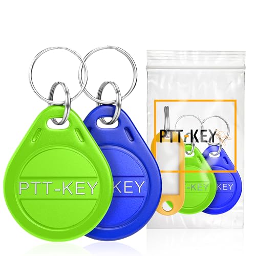 PTT-KEY® | Set van 5 RFID-badges 13,56 MHz