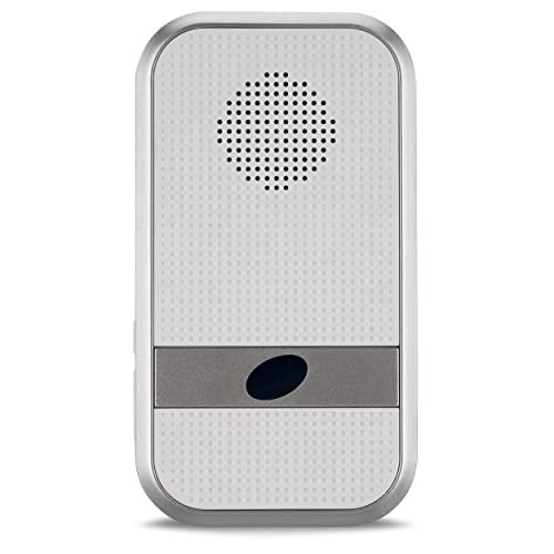 REV Funkklingel - Türgong Set Orchestra drahtlos, 150m, 90dB, Funkgong 230VAC und Klingeltaster, weiss