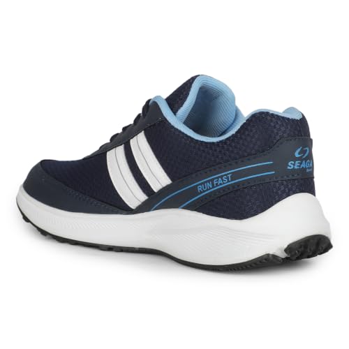 Image of SEAGA Sports Men Running Sports Shoes | Super Soft Breathable Casual Sneakers for Men | Anti-Skid Sole | Cushioned Insole | Lightweight Shoes Pack of 1