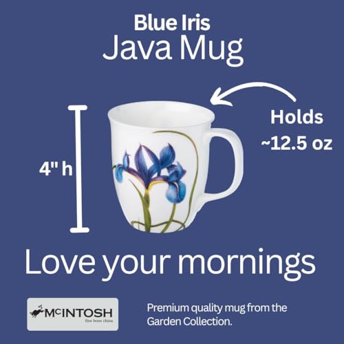 Taza McIntosh Garden Collection Blue Iris 375 ml miniatura 4