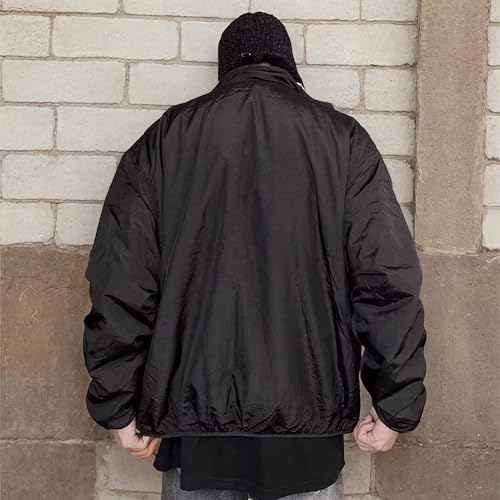 Unisex Leopard Bomber Jacket Men Reversible Cheetah Print Faux Fur Coat Y2k Vintage Oversized Sweatshirt Streetwear3