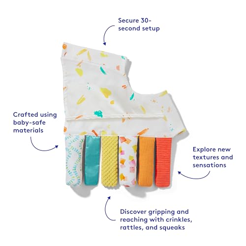 Image of LOVEVERY | The Sensory Strands | The Perfect Play Gym Add On, Sensory Montessori, Infant Learning Sensory Baby Toys for Newborn, Ages 0-12 months