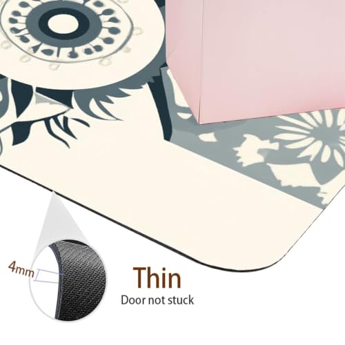 Tapis de bain antidérapant en caoutchouc Sun 50x80cm - 5