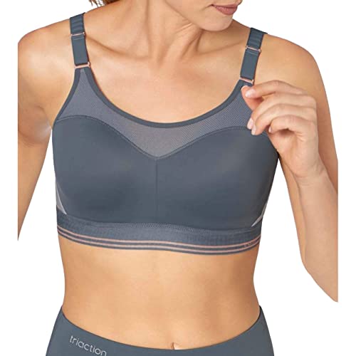 Triumph Femme Triaction Control Lite W01 Ex Minimiseur soutien gorge sport, Gris, 110F EU