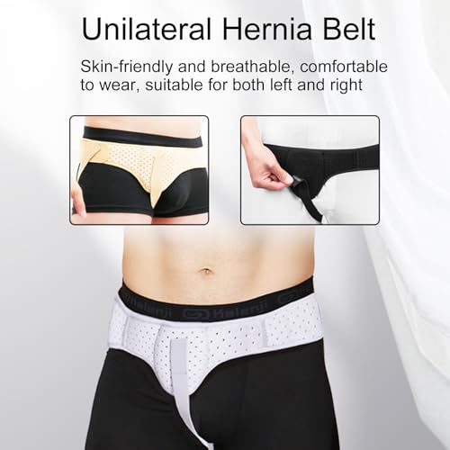 Faja para Hernia Inguinal para Hombre Talla L Beige miniatura 2