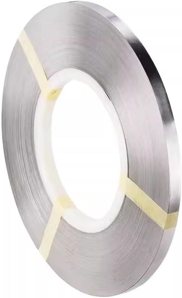 KYUEPONG Nichrome Flat Heater Wire 10M 32.8Ft Width 3mm for Heating Elements,(0.4mm x 3mm)