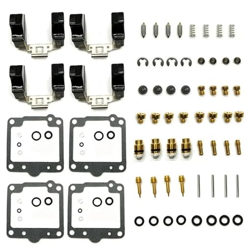 Kit de reparación carburador motocicleta Suzuki GS1100 con componentes de latón