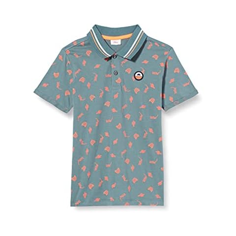 s.Oliver Boys' Polo Shirt with Print Cover
