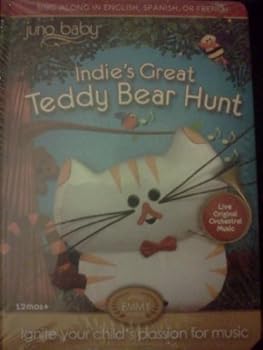 DVD Indie's Great Teddy Bear Hunt Book