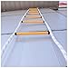 GJZDPMY Emergency Fire Escape Rope Ladder, 20M Portable 2-6 Story Fire Safety Ladder, Quick Deployment for Home, Emergency Evacuation, Rescue Tool