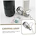 EXAOMBLE 1set Camping Lamp Gas Powered Light Compact Outdoor Illumination Tool for Camping Patio and Garden Versatile Gas Lantern for Barbecue Reading and More Design for -Term Use