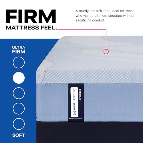 Image of Sealy Posturepedic Fayette 12 inch Firm Tight Top Hybrid Mattress - Queen