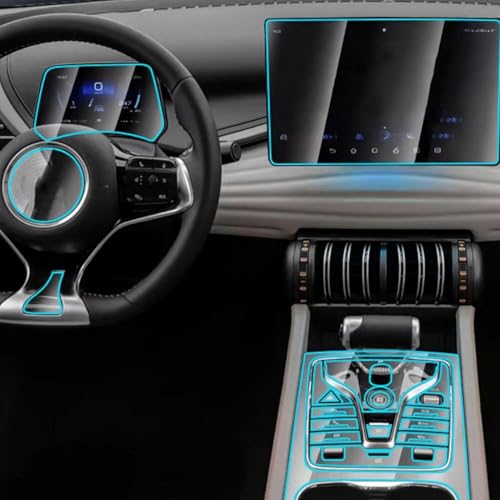 Écran central ATTO 3 EV sans rayures grâce au film de protection intérieure TPU élastique