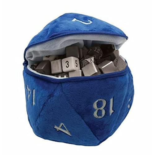 Ultra ProD20 Plush Dice Bag - Blue