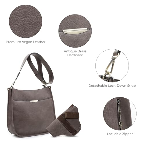 JESSIE & JAMES Ava Concealed Carry Crossbody Bag with Lock and Key2