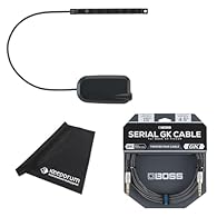 Hexaphonic pickup for guitar Stable digital signal transmission Compatible with Boss guitar synthesiser with GK interface e.g. GM-800 Flat, space-saving design Includes mounting plate for the bridge Easy and universal installation Boss BGK-15 cable f...