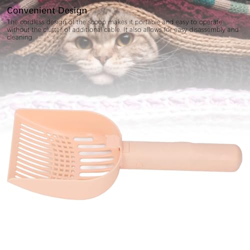 Scoop de litière de chat électrique Pilipane orange avec batterie rechargeable - 8