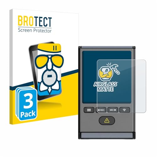 brotect Anti-Glare Glass Screen Protector Matte Compatible with VIOFO A119 Mini 2 (3 Pack) - Anti-Scratch 9H Protection Film