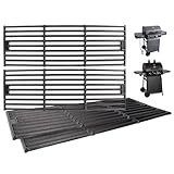 Chargriller 5050 5252 3001 3008 3030 4000、King Griller 3008 5252、Char-Griller グリル用交換部品 炭火格子、鋳鉄製調理用格子パーツ4個、19 3/4インチ