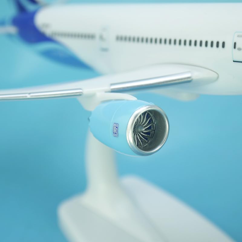 Modello Aereo Norse Atlantic Boeing 787-9 LN-FND 1/200 Scala Modello Aereo, perfetto per la visualizzazione, lunghezza 31,5 cm, viene fornito con un supporto
