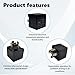 Multi-Purpose Automotive Relay 12VDC, Compatible with 15-50961 V4-12VDC-C, for Air Conditioning Blower Motor Fuel Pump