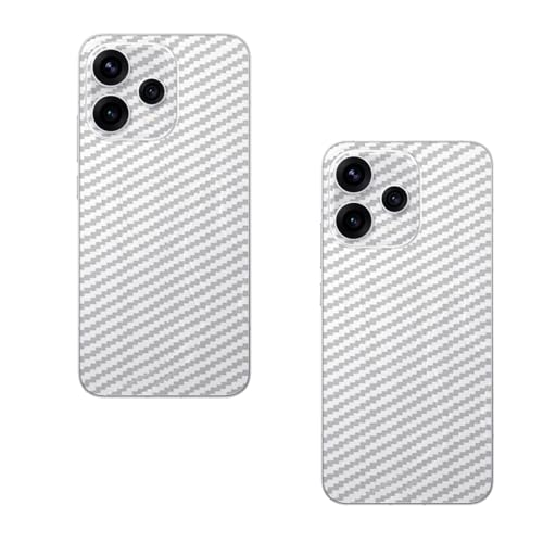 Image of (Pack of 2) Compatible with Skin Sticker /Vinyl wrap /Protective Film Mobile Back Skin Carbon Fiber 3D Transparent by Candeal Mizhan(Only Back) (Oppo, Oppo Reno 15 5G)