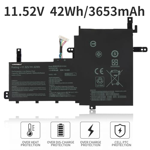 Batterie de Qualité Supérieure B31N1842 pour Asus K513EA