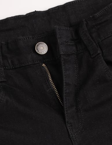 Image of U.S. Polo ASSN. Slim Fit Jeans for Boys - Five Pockets, Mid-Rise Waist, Casual Kids Wear