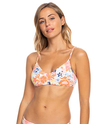 Roxy Beach Classics Athletic Tri : haut de maillot triangle imprimé pour femme