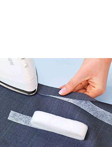 Maximex Saumband zum Anbügeln 18 mm x 10 m 1er, Waschbar bis 60°C,...