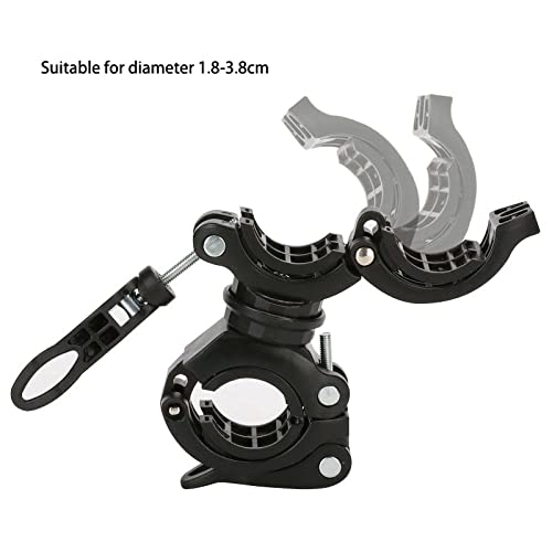 Chengde Wheelchair Walking Stick Rack, Practical Cane Holder Clip 360° Rotatable, Crutch Holder Wheelchair Electric Mobility Scooter Accessory For Elderly-Black, Ff292C2222F3223 #TOP1