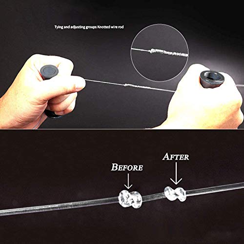 Vara de linha de pesca, portátil, antiderrapante, GT, linha de pesca tensor, ferramenta de nó FG – V