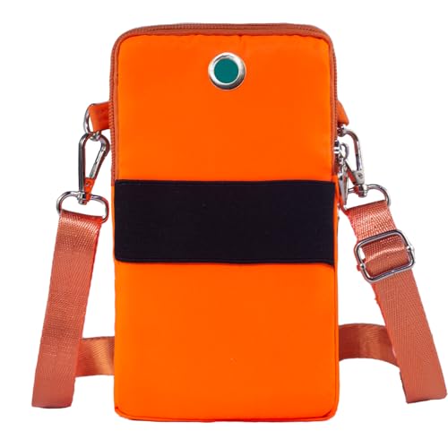 Image of JANKS Small Crossbody Bag for Women - Mini Phone Purses with Crossbody Strap and Wallet - Nylon Arm Bag