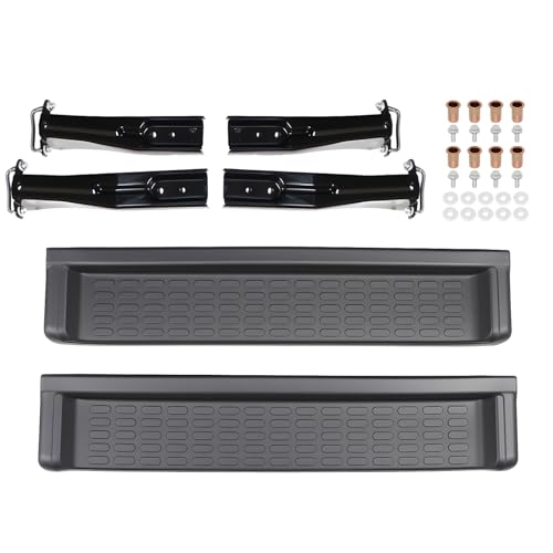2PCS estribos laterales compatibles con Wrangler TJ 1997-2006 miniatura 1
