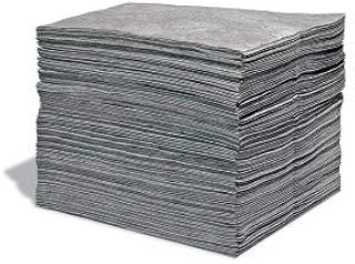 SpillTech Universal Contractor Grade Absorbent Mat Pad, Lightweight, Polypropylene, 18