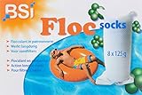 Calcetín de floculación para poner en el escudo