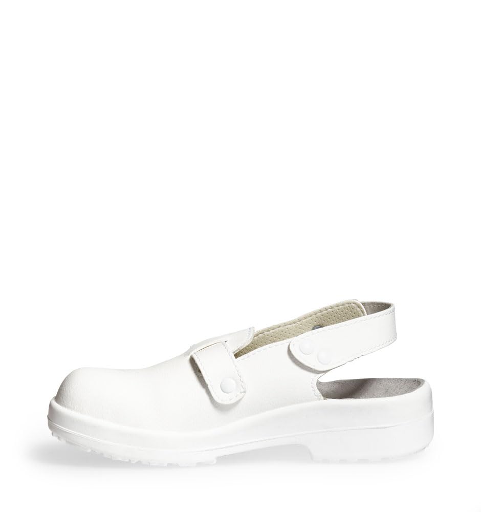 Abeba - Calzado de protección para Hombre Blanco Blanco 36 EU