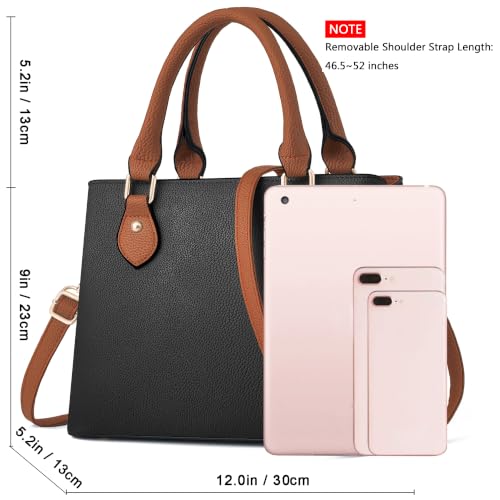 Image of CHICAROUSAL Purses and Handbags for Women Leather Crossbody Bags Women's Tote Shoulder Bag