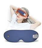 JXP 3 in 1 Sleep Mask,Rechargeable Cordless Eye Massager with Heat and Vibration,Heated Eye Masks...