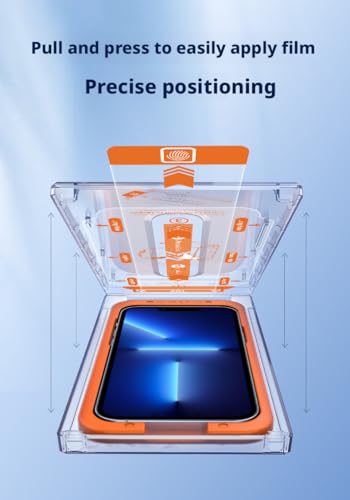 Protection iPhone 17 Pro Max contre les bris d'écran avec pose automatique 9H